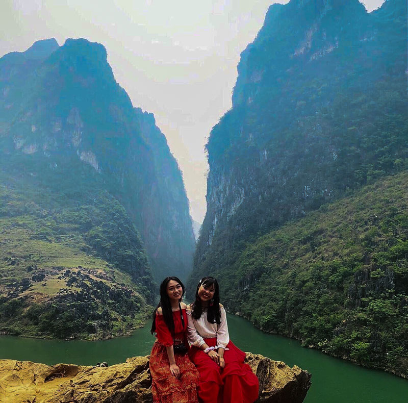 Hẻm Tu Sản một địa điểm du lịch mà bất kể thời tiết Hà Giang như thế nào vẫn đẹp